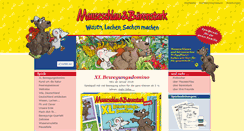 Desktop Screenshot of mauseschlau-baerenstark.de